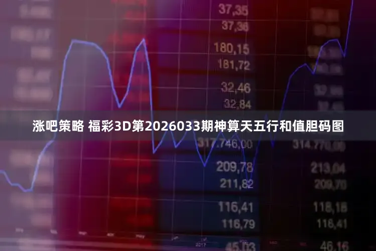 涨吧策略 福彩3D第2026033期神算天五行和值胆码图