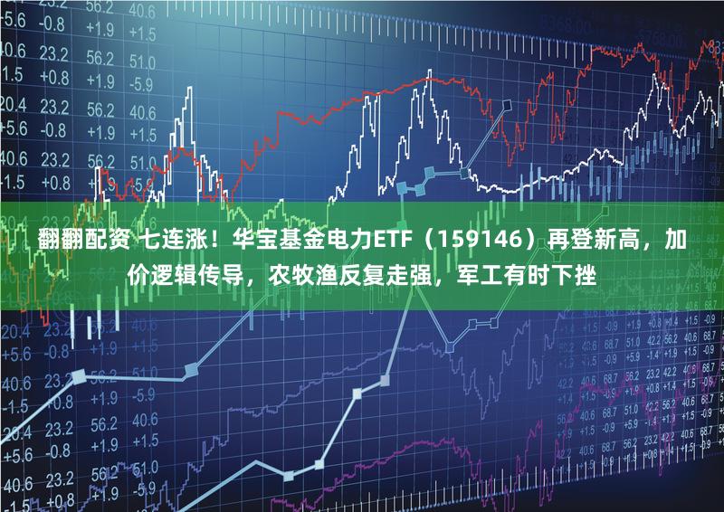 翻翻配资 七连涨!华宝基金电力ETF(159146)再登新高,加价逻辑传导,农牧渔反复走强,军工有时下挫