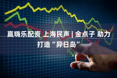 赢嗨乐配资 上海民声 | 金点子 助力打造“异日岛”