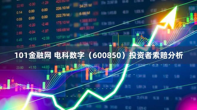 101金融网 电科数字（600850）投资者索赔分析