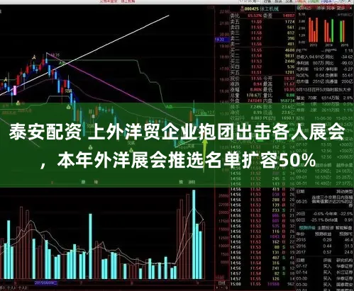 泰安配资 上外洋贸企业抱团出击各人展会,本年外洋展会推选名单扩容50%