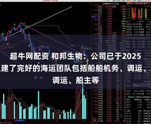超牛网配资 和邦生物：公司已于2025年度组建了完好的海运团队包括船舶机务、调运、船主等